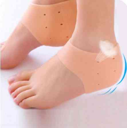 Фиксатор силиконовый для пятки (размер универсальный), пара, цвет телесный Киев