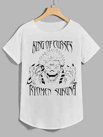 Футболка чоловіча с принтом  44 Біла 2634326115 Дніпро