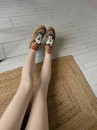 Жіночі трендові лосини зі штрипками пума Беж, 42/44 Одеса