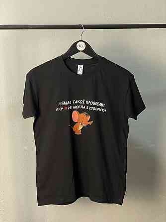 Женская футболка с принтом 