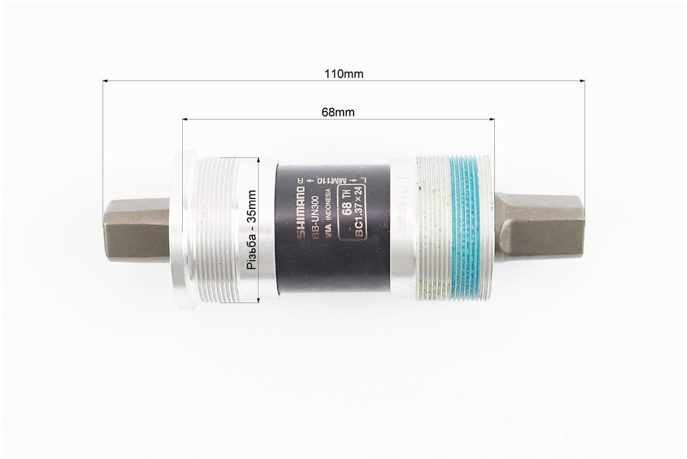 Картридж-каретка "квадрат" MTB 68х110мм, BB-UN300 Київ - фото 2
