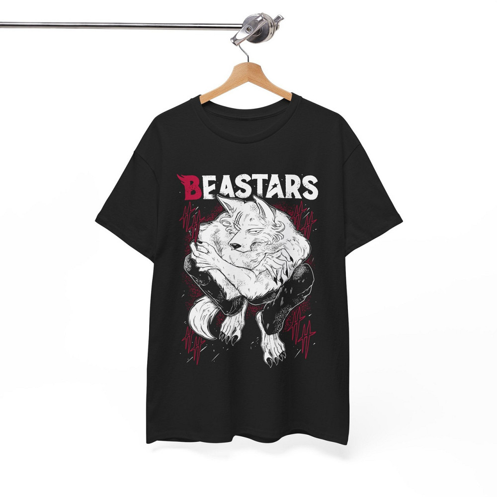 Футболка з аніме принтом Беастарс Легосхі Гірл Беастарс оверсайз (S/M/L) Чорний AnimeJ0050 Дніпро - фото 7