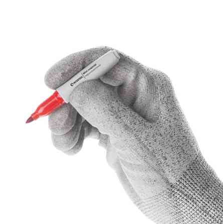 Міні-маркери перманентні, кольорові (чорний, синій, зелений, червоний), довжина: 93 мм, уп. 80 шт. INTERTOOL KT-5011 Київ