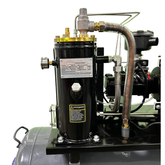 Гвинтовий повітряний компресор 200 л GTM DLG7.5V масляний 7.5 кВт (DLG7.5V) Київ