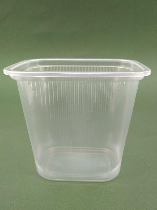 Ємність поліпропіленова прямокутна (для рідкого і гарячого)SL5885 V=500 мл (50 шт) Харків - фото 1