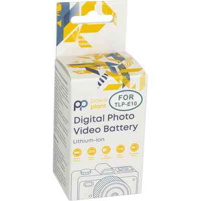 Акумулятор до фото/відео PowerPlant Canon TLP-E10 1020mAh з кабелем Type-C (CB971275) Вінниця