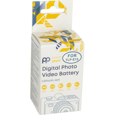 Акумулятор до фото/відео PowerPlant Canon TLP-E10 1020mAh з кабелем Type-C (CB971275) Вінниця - фото 3