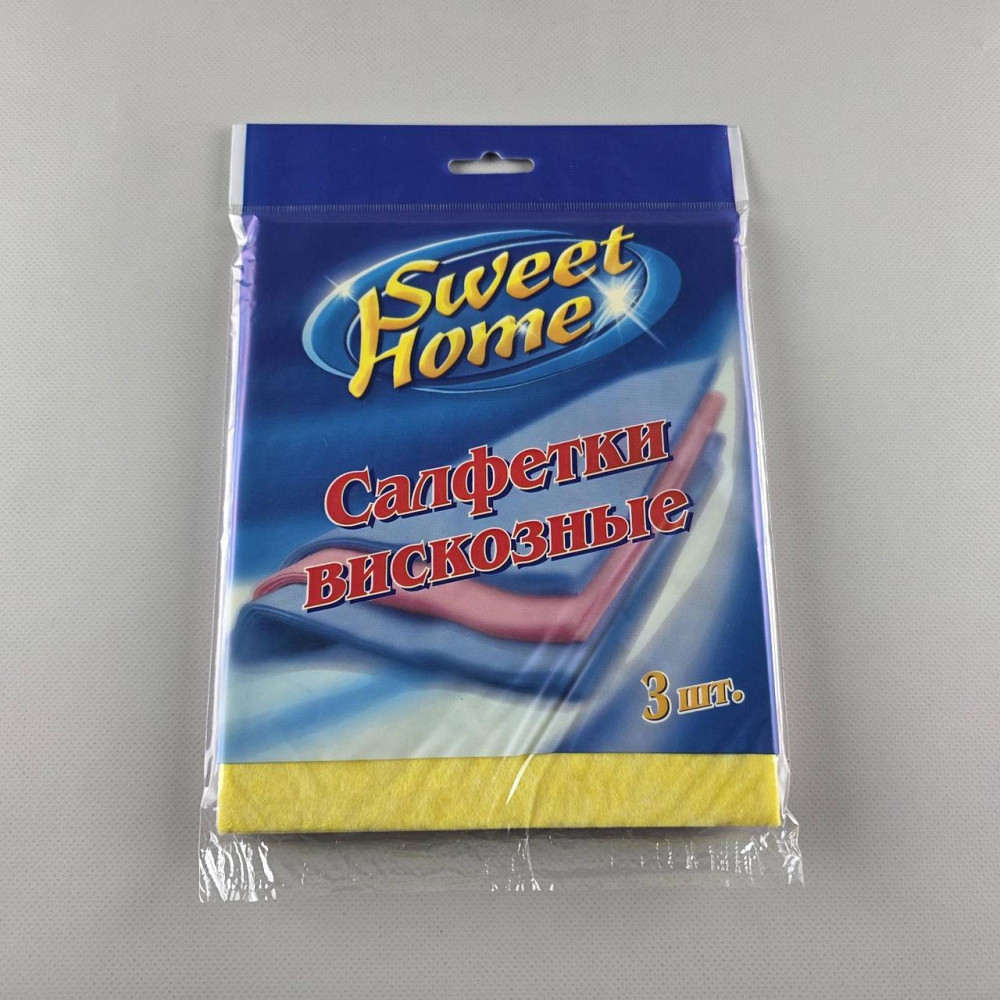 Cалфетки традиционные вискозные (Зшт) Sweet Home (1 пачка) Харків - фото 1