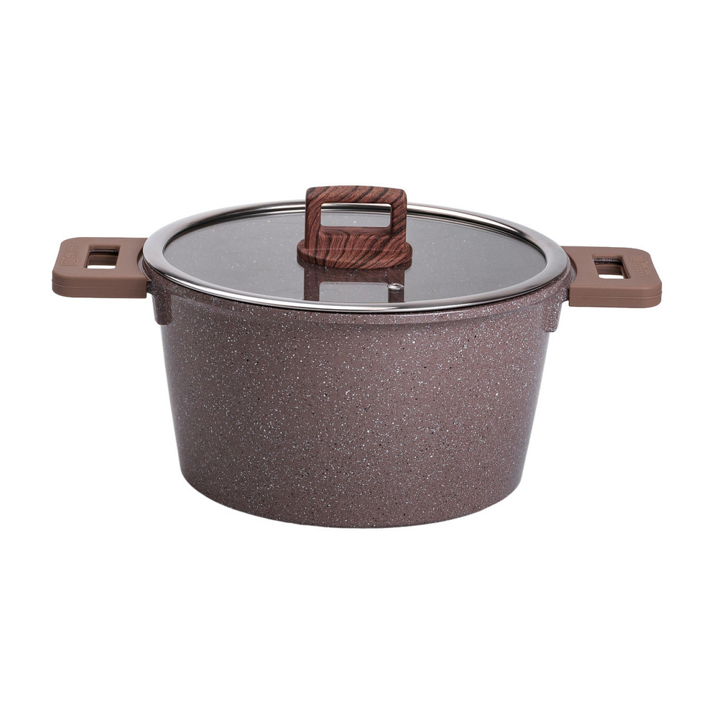 Набор алюминиевой посуды с лопаткой и кисточкой HP-4-406CO Киев - изображение 2