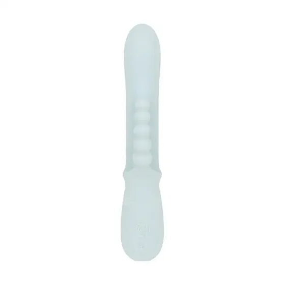 Тройной вибратор Good Vibes Only – SAGE Triple Stimulation Vibe Soft Silicone – Blue, манящее движение Львов