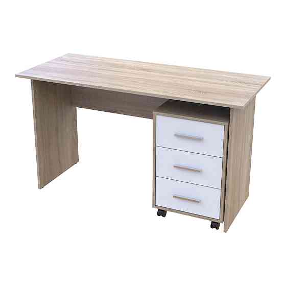 Офісний стіл Doros Т3 120х60х78 см Дуб cонома/Білий (DRS-011314) Львів