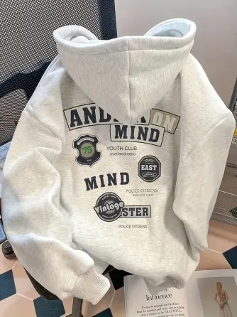 Худі жіноче, світшот сірий, модна толстовка 2700322506 розмір 52 Дніпро