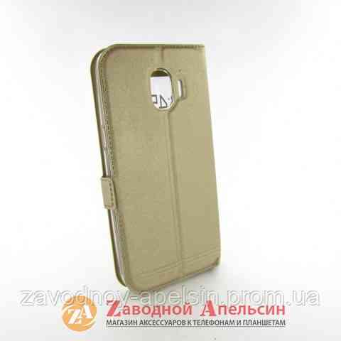 Чохол книжка Samsung J2 Pro J250 Smart Case gold Одеса