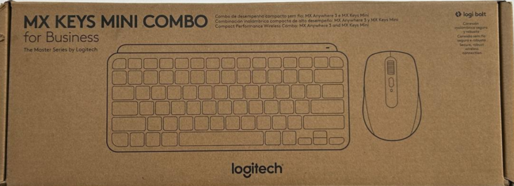 Клавиатура беспроводная Logitech MX Keys Mini For Business Wireless Illuminated US Graphite Киев - изображение 2