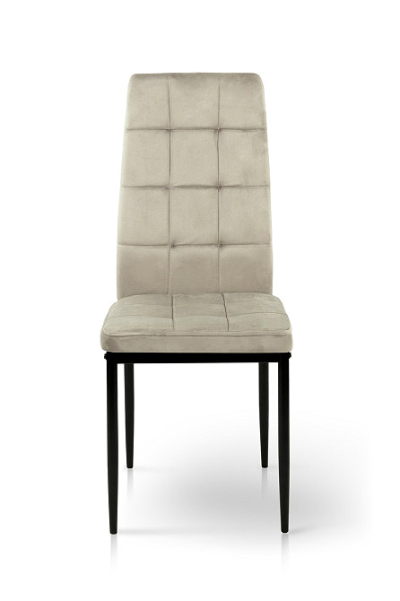 Стілець Айс, чорний/велюр пісочний Киев - изображение 2