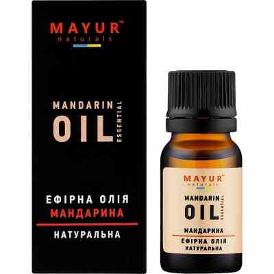Эфирное масло Mayur Мандарина 10 мл (4820230951974) Винница