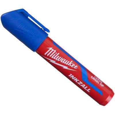 Маркер Milwaukee для будмайданчика INKZALL, великий (L), синій (4932471557) Вінниця