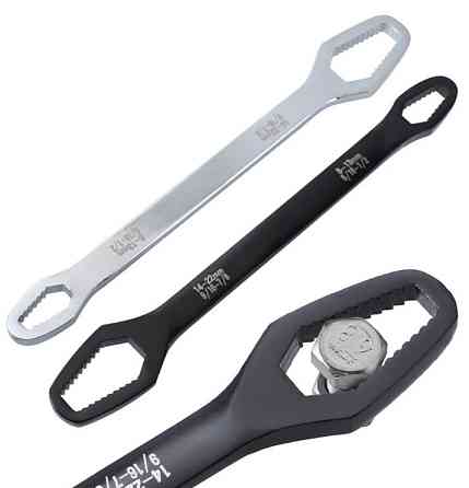 Универсальный многофункциональный гаечный ключ с двойной головкой D-S / 8-22 мм Днепр