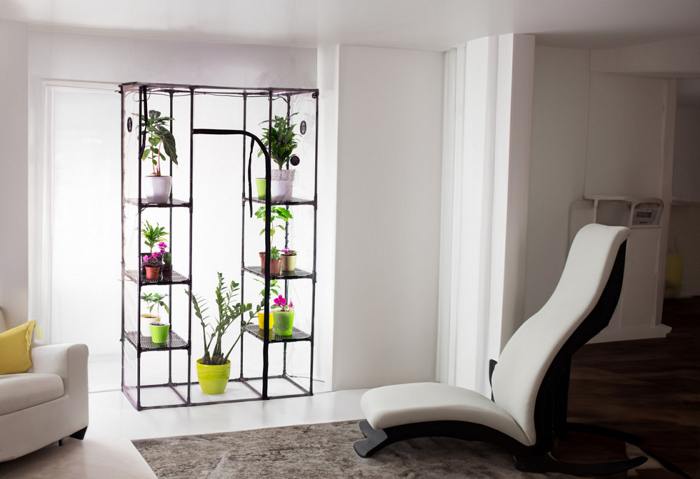 Міні-теплиця з фіто світла для дому, дачі, тераси чи патіо Sezam Manyloras Бориспіль - фото 3