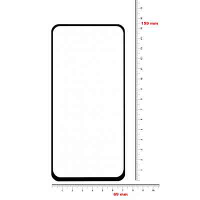 Стекло защитное BeCover Realme 8 / 8 Pro Black (706684) Винница