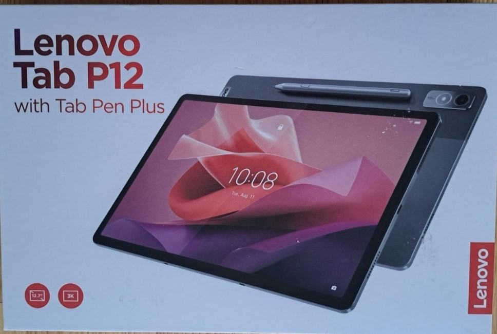 Новий Планшет Lenovo Tab P12 8/128GB Wi-Fi Storm Grey + Pen Киев - изображение 2