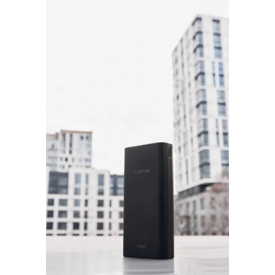 Батарея універсальна Canyon 20000mAh, Input 5V/2A, Output 5V/2.1A(Max), Black (CNE-CPB2001B) Вінниця - фото 9