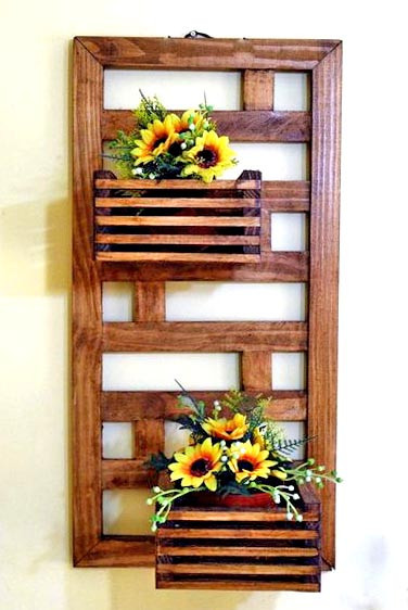 Полка настенная для цветов 