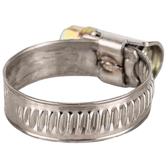 Хомут черв'ячний неіржавкий 9 мм D16-27мм 25 шт. SIGMA (2510051) Київ