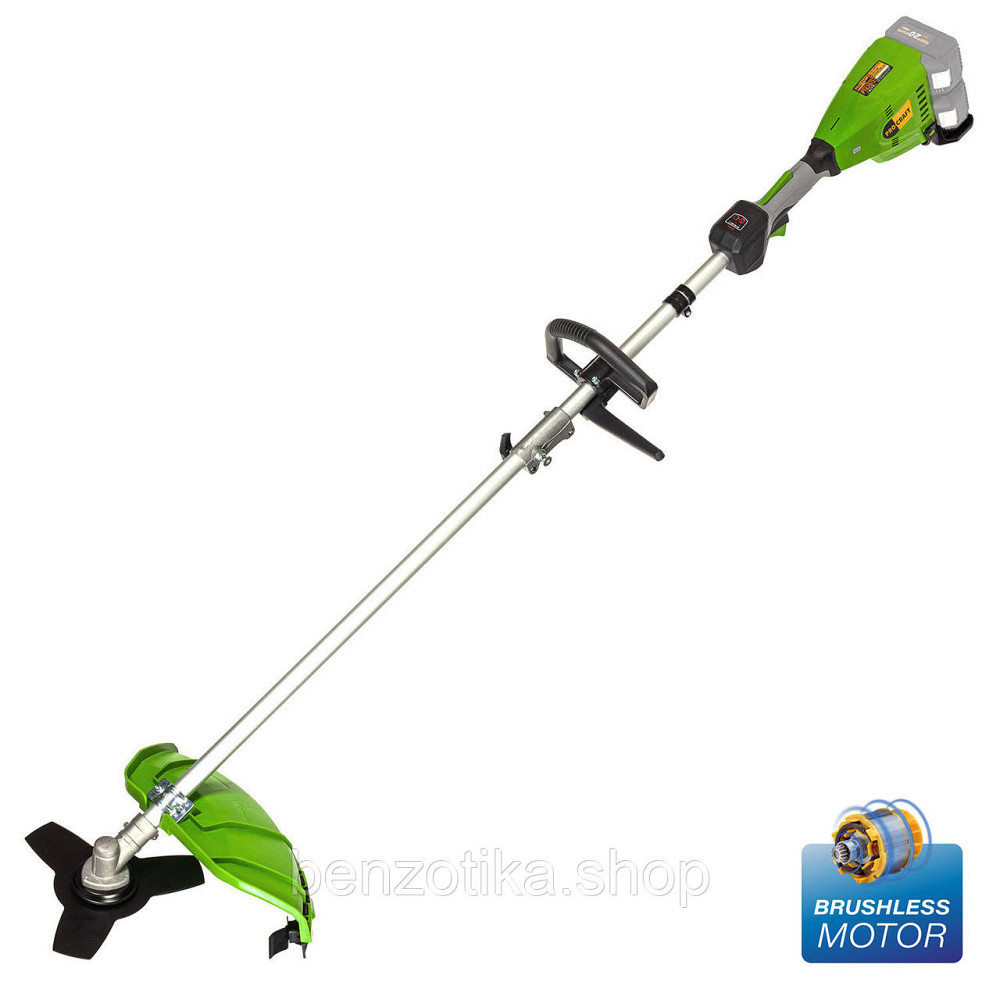 Аккумуляторная коса Procraft PTA20/4/2 с 3 насадками (без АКБ и зарядки) Киев - изображение 1