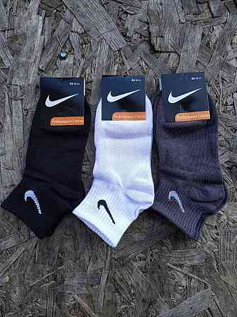 Носки женские спортивные 3шт. Носки из хлопка. Женские носки брендовые (3шт в уп). Размер 39-41 Киев