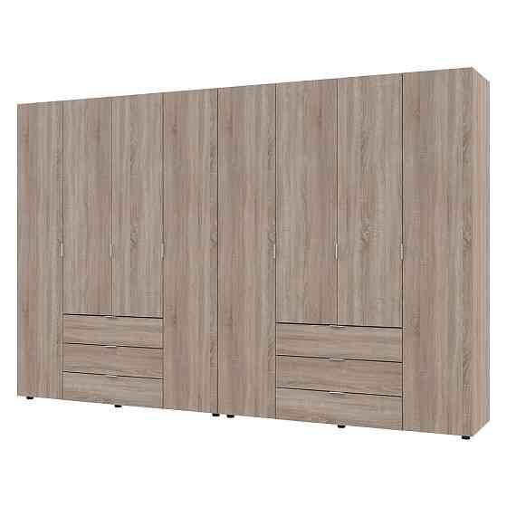 Комплект шаф для одягу Doros Гелар (2 шт.) 310х49,5х203,4 см Дуб сонома (DRS-011114) Львів