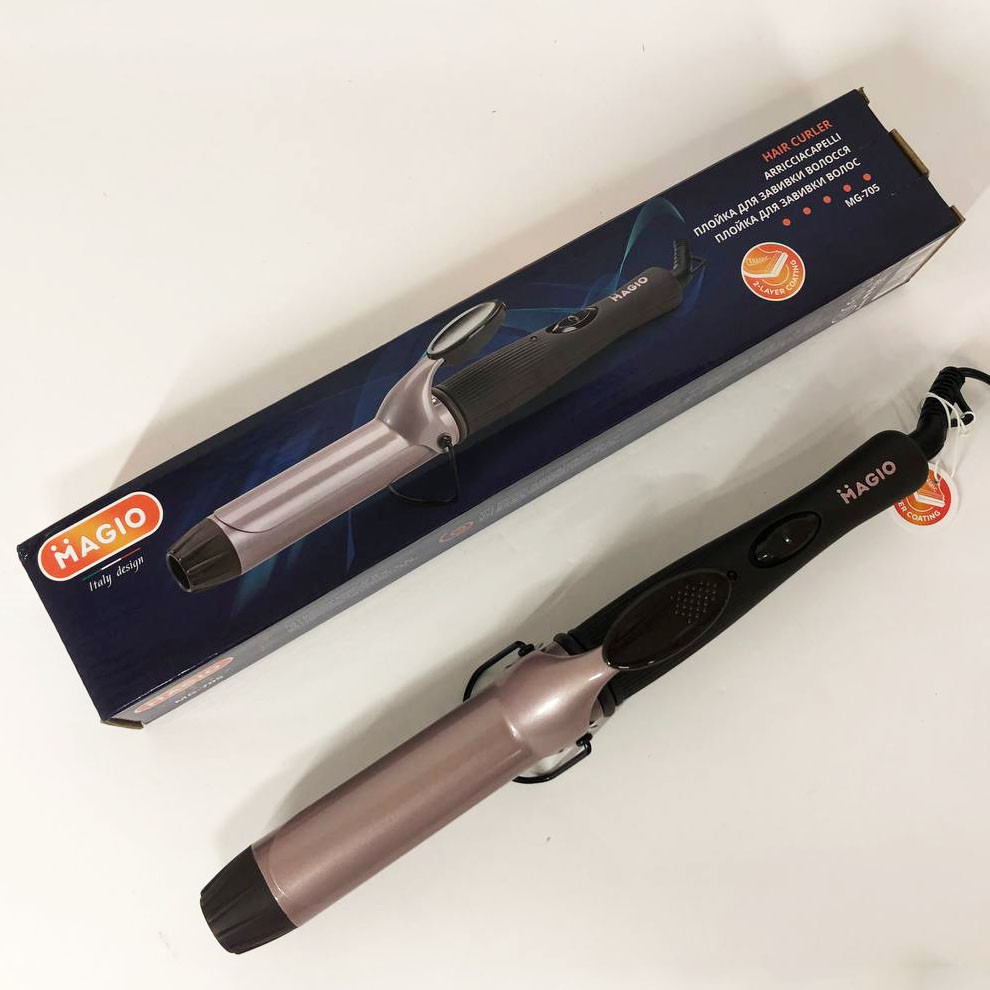 Плойка для волос с температурным режимом, Плойка для создания гофре для волос Плойки объема XG-30 Львов - изображение 4