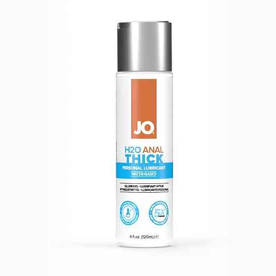 Густая анальная смазка JO ANAL H2O – THICK (120 мл) на водной основе Sex Aura Киев