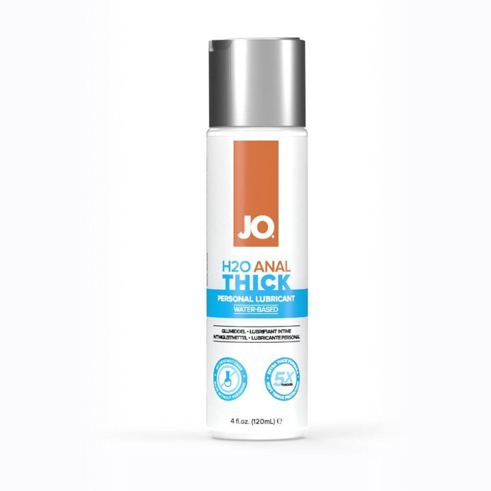 Густая анальная смазка JO ANAL H2O – THICK (120 мл) на водной основе Sex Aura Киев - изображение 1