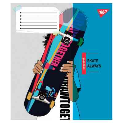 Зошит Yes Skate is always А5 48 аркушів клітинка (767814) Вінниця