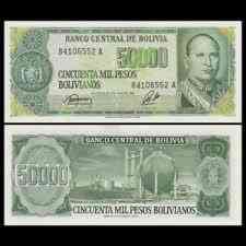 Болівія/Bolivia 50000 Bolivanos 1984 Pick 170 UNC Полтава