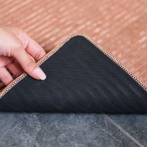 Килим універсальний для підлоги ТМ Dariana Фібра 60*90см коричневий Житомир - фото 17