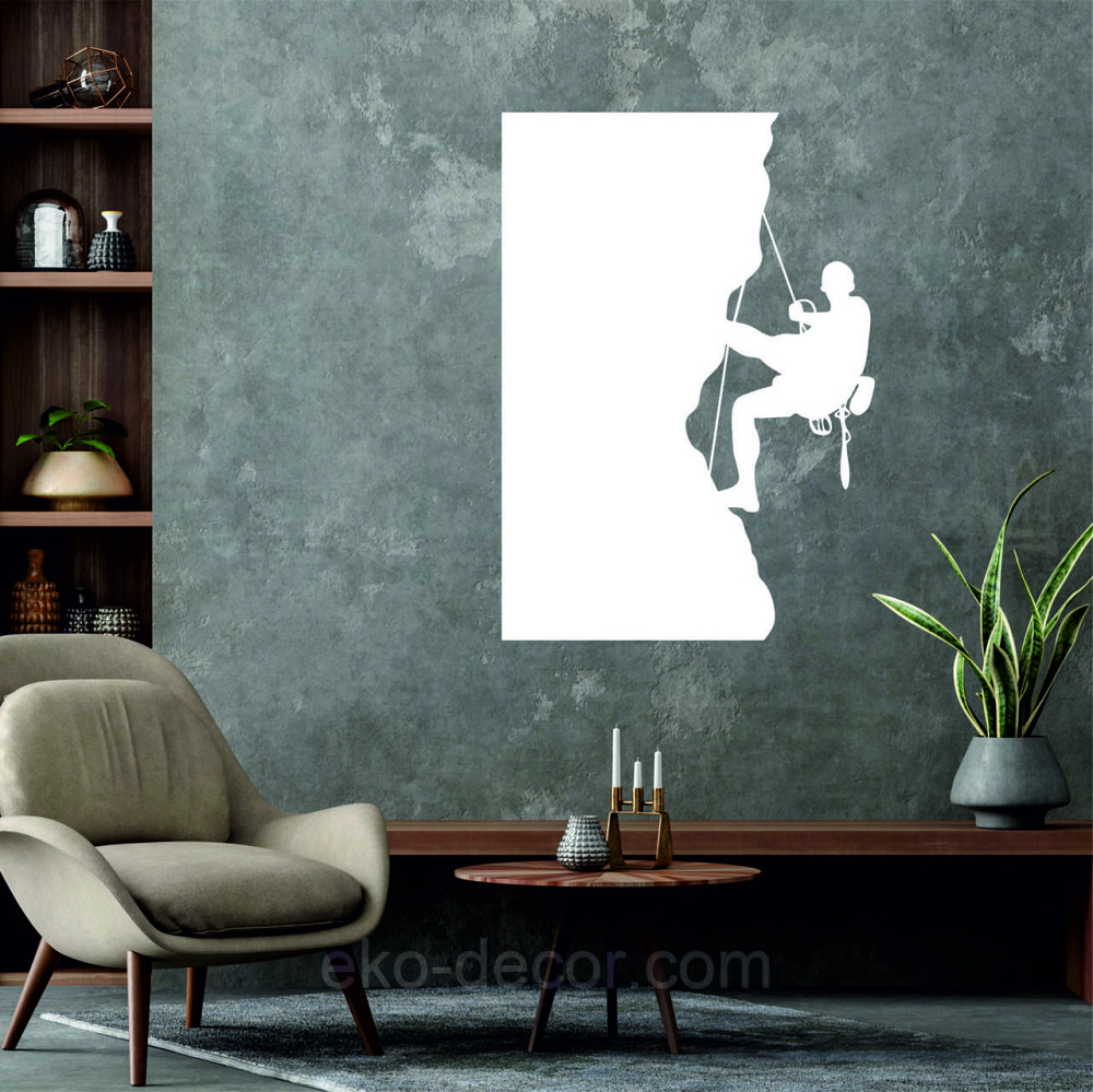 Декоративне настінне Панно «Скалаз», Декор на стіну 110*77 см, Білий Київ - фото 5