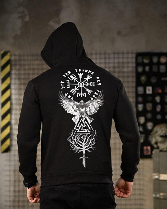 Милитари худи на флисе GENESIS Odin ПП8062 Одеса - фото 1