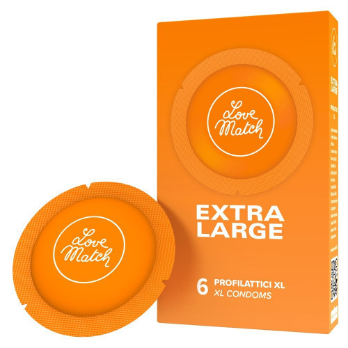 Презервативы Love Match Extra Large 6 pcs pack Sex Aura Киев - изображение 1