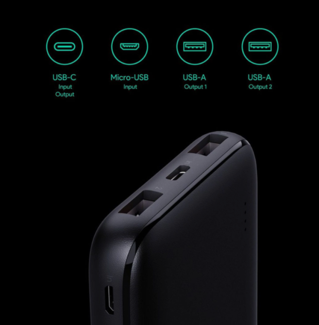 Power Bank 10000 mAh Aukey PB-N73 Вінниця - фото 2