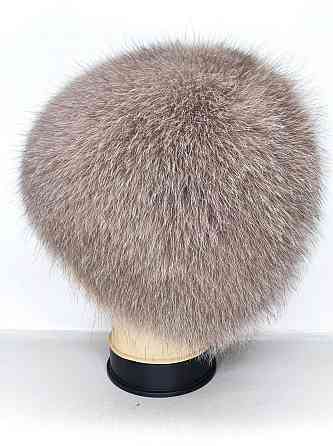 Шапка зимняя меховая женская сноп Анастасия Какао Харьков