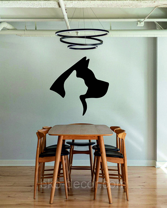 Декоративне настінне Панно «Кіт та Собака », Декор на стіну Київ - фото 9