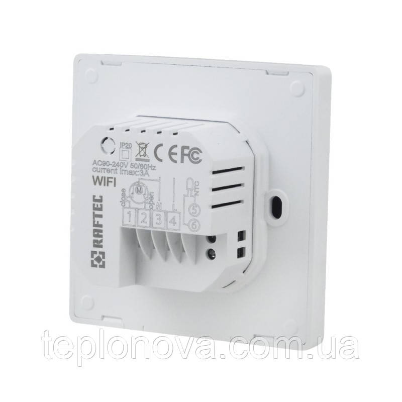 Комнатный термостат-программатор Raftec R608W (Wi-Fi) Черновцы - изображение 3