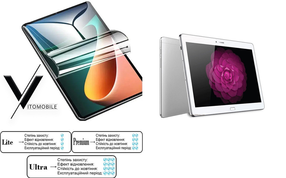 Полиуретановая пленка HyperClear Guard для Huawei Mediapad M2 10.0 Киев - изображение 1