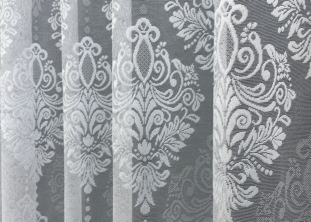 Тюль жакард "Преміум" колір білий 1678т Київ - фото 3