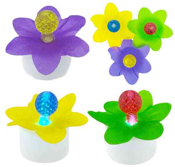 Нічник міні дитячий Квітка 4 шт. Київ