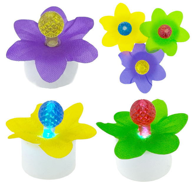 Нічник міні дитячий Квітка 4 шт. Київ - фото 1