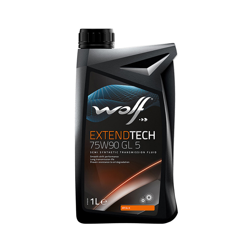 Трансмиссионное масло Wolf Extendtech 75W-90 GL5 1л Львов - изображение 1