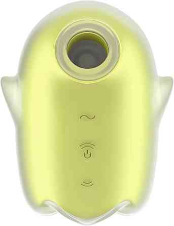 Вакуумный вибратор Satisfyer Glowing Ghost Yellow Sex Aura Киев